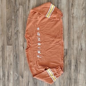 EUC FRIENDS cropped oversized sweatshirt